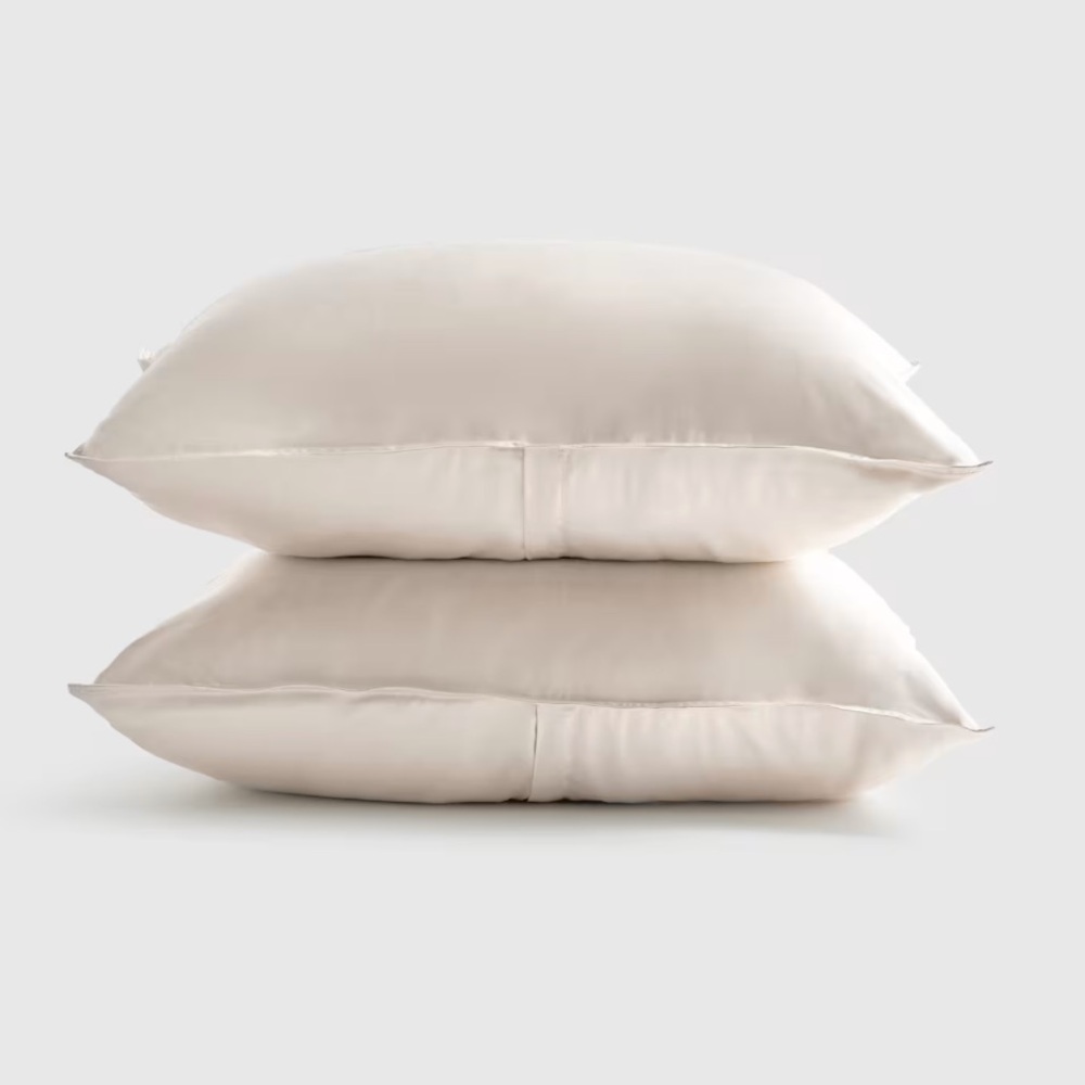 NWOT QUINCE Bamboo Sham Set King Sand 5449